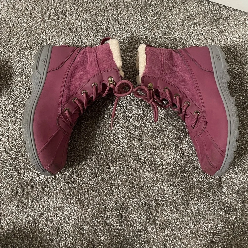 Ugg Leggero Kids Boots Pink/Purple Size 5